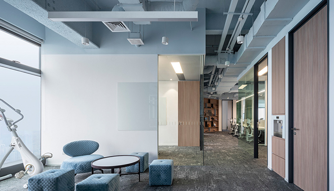 現代風老板隔音辦公室